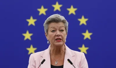 La comisaria europea de Interior, Ylva Johansson.