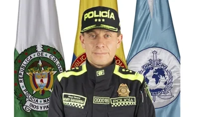 General Henry Sanabria, director de la Policía Nacional.