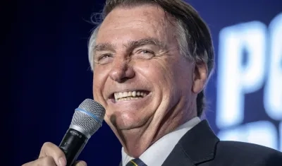 El expresidente de Brasil Jair Bolsonaro.