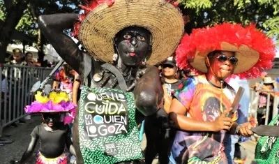 La campaña es promovida en los diferentes eventos del Carnaval.