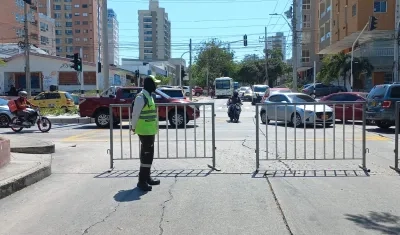 Operativos de la Secretaría de Tránsito y Seguridad Vial durante el Carnaval. 