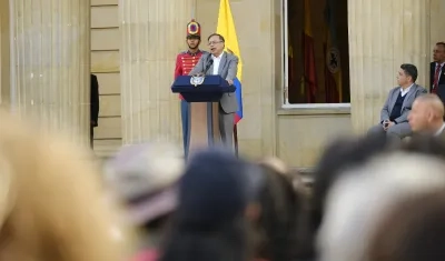 El Presidente de la República, Gustavo Petro.