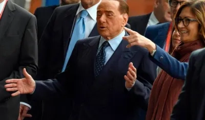 El exprimer ministro Silvio Berlusconi