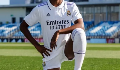 Linda Caicedo se incorporó la semana pasada al Real Madrid.