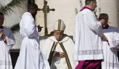 El Papa Francisco en la eucaristía del Domingo de Pascua