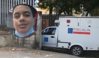 Esteban Camilo Lascarro Fontalvo, adolescente asesinado en el barrio Bendición de Dios.