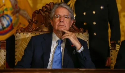 El Presidente de Ecuador, Guillermo Lasso.