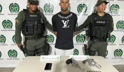 Luis Chacón Leal, capturado.