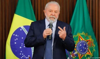El presidente brasileño, Luiz Inácio Lula da Silva. 