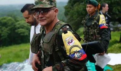 Alias 'Iván Mordisco', comandante general de la disidencia de las FARC