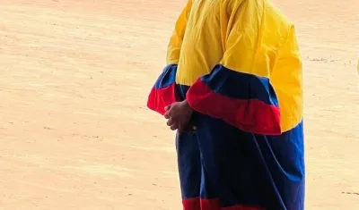 Niña indígena en Uribia.