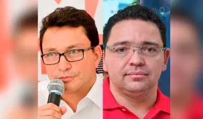 Carlos Eduardo Caicedo Omar y Rafael Alejandro Martínez.