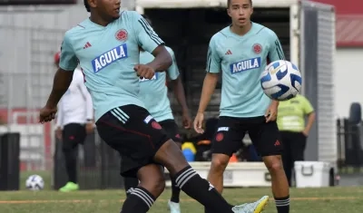 Jhon Vélez, aporte del Junior a la Selección Colombia Sub-20.