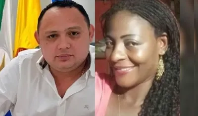 Fabio Leonardo Otero Avilés, exalcalde de Tierralta, y María del Pilar Hurtado, lideresa asesinada