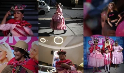 La euforia por Barbie en Bolivia.