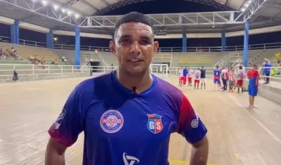 Luis Narváez, refuerzo de Gremio Samario para la Liga Futsal. 
