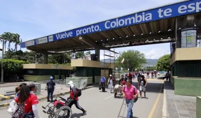Migrantes en Colombia. 