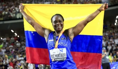 Flor Denis Hurtado se clasificó a los Juegos Olímpicos de París 2024.