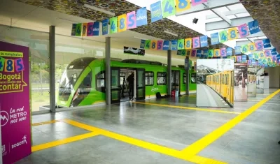 Metro de Bogotá, imagen de referencia.