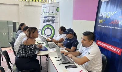 Jornada del Centro de Oportunidades en Villa Caracas, Barranquilla
