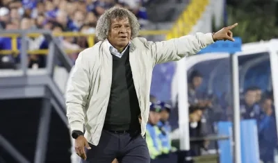 Alberto Gamero dirige a Millonarios desde el 2020.
