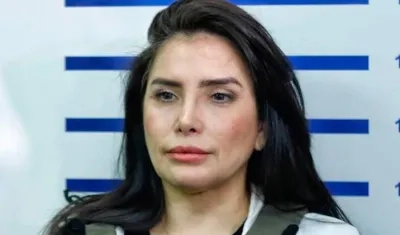 Aida Merlano, excongresista condenada por corrupción electoral. 