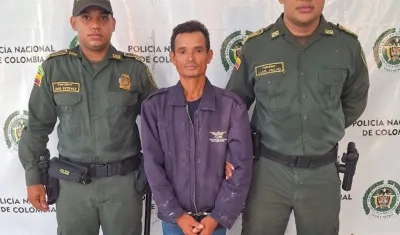 Luis Manuel López Morelo, capturado.