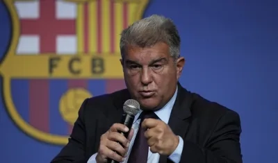 Joan Laporta, presidente del Barcelona. 