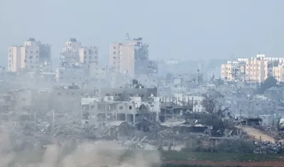 La imagen actual en la Franja de Gaza.