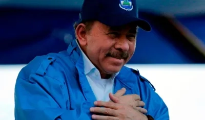 El sandinista Daniel Ortega.