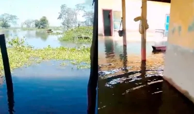 Las inundaciones afectan a cinco poblaciones de La Mojana