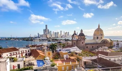 Aspecto de la ciudad de Cartagena. 