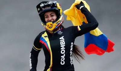 Mariana Pajón cuenta con tres medallas olímpicas en su carrera.