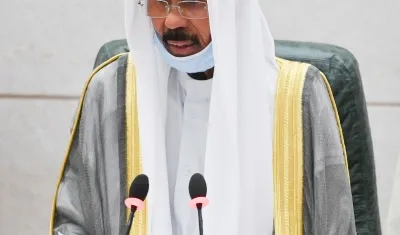  El emir de Kuwait, Nawaf al Ahmad al Sabah