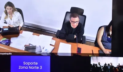 Hugo Junior Carbonó, Juez Segundo Especializado de Barranquilla.