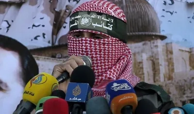 Abu Obeida, el portavoz de las Brigadas de Ezeldin Al Qasam.