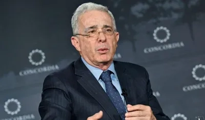El expresidente Álvaro Uribe 