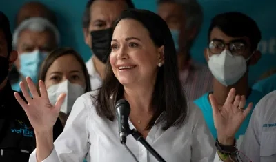 La opositora venezolana María Corina Machado 