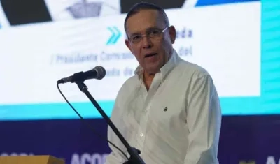 Efraín Cepeda, presidente del Partido Conservador.