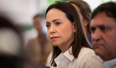 La opositora María Corina Machado. 