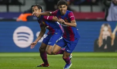 Yamal, de 16 años, hizo el único gol del partido.