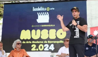 El Alcalde de Barranquilla, Alex Char.