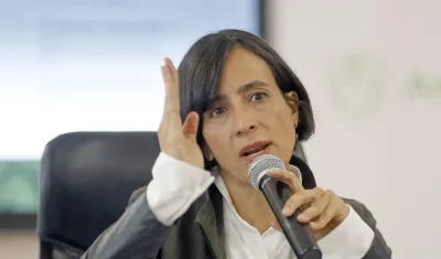 La Ministra de Ambiente Susana Muhamad.
