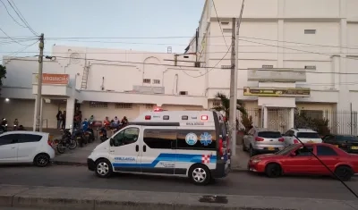 Las dos víctimas fueron trasladadas a la Clínica San Ignacio