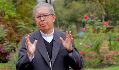 Cardenal Luis José Rueda, presidente de la Conferencia Episcopal de Colombia