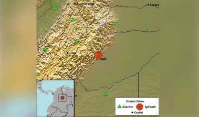 El reporte del Servicio Geológico Colombiano sobre el temblor en Yopal