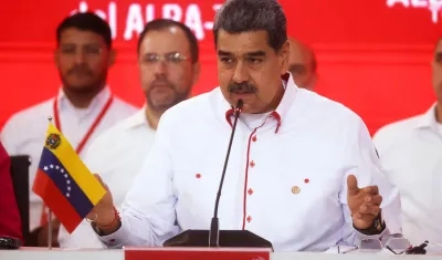 Nicolás Maduro, presidente de Venezuela. 