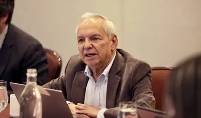 Ricardo Bonilla, ministro de Hacienda. 