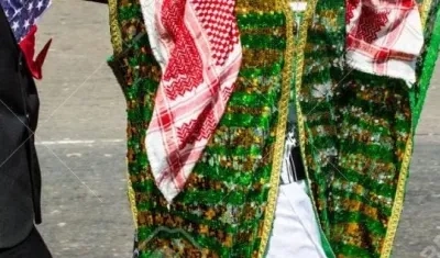 Jack Martínez Abdala personificó a ‘Osama Bin Laden’.