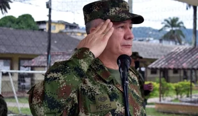El general Olveiro Pérez Mahecha, jefe del Estado Mayor de Planeación y Políticas del Ejército.